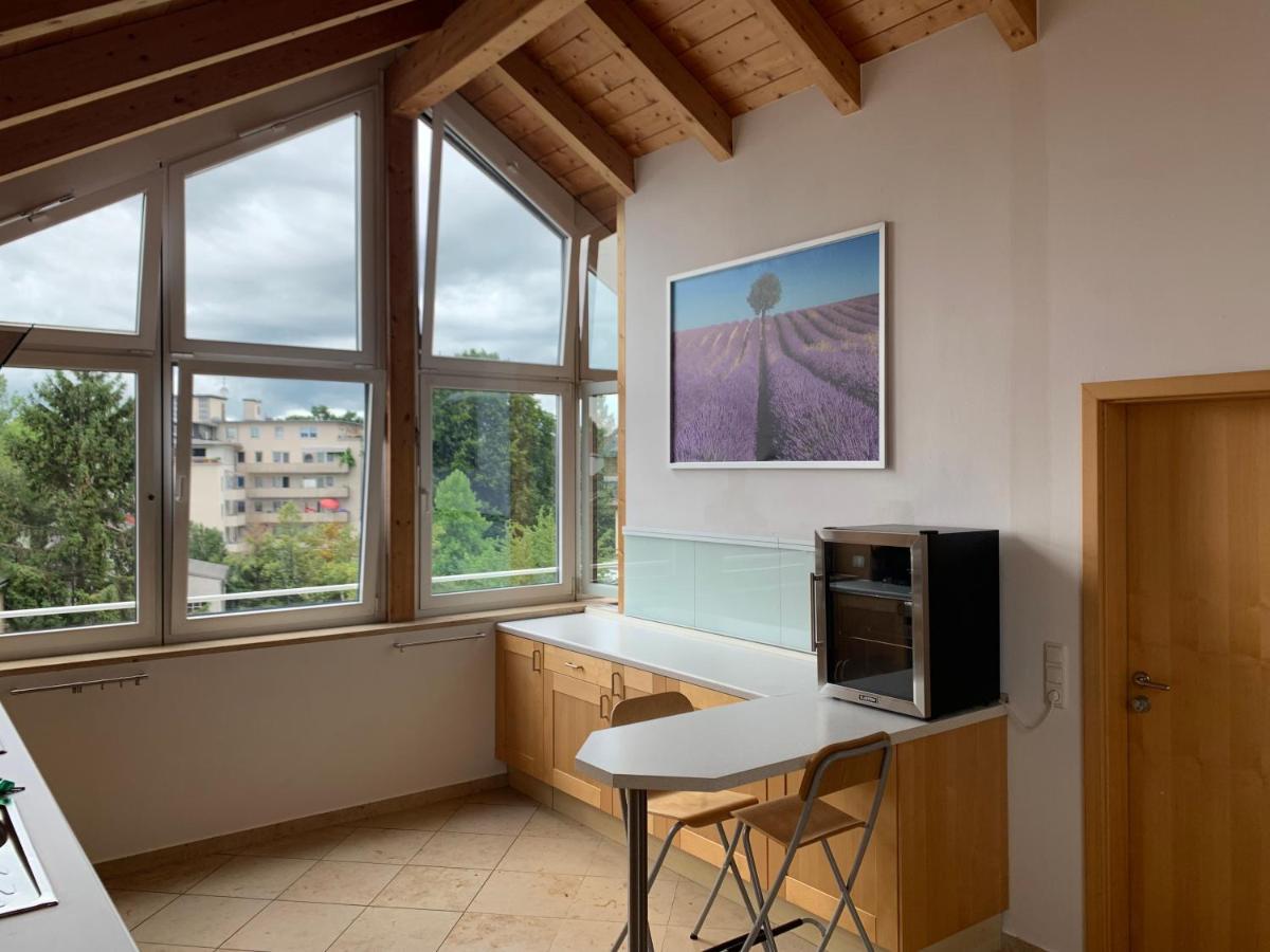 City Dachterassenwohnung Rosenheim Exteriör bild