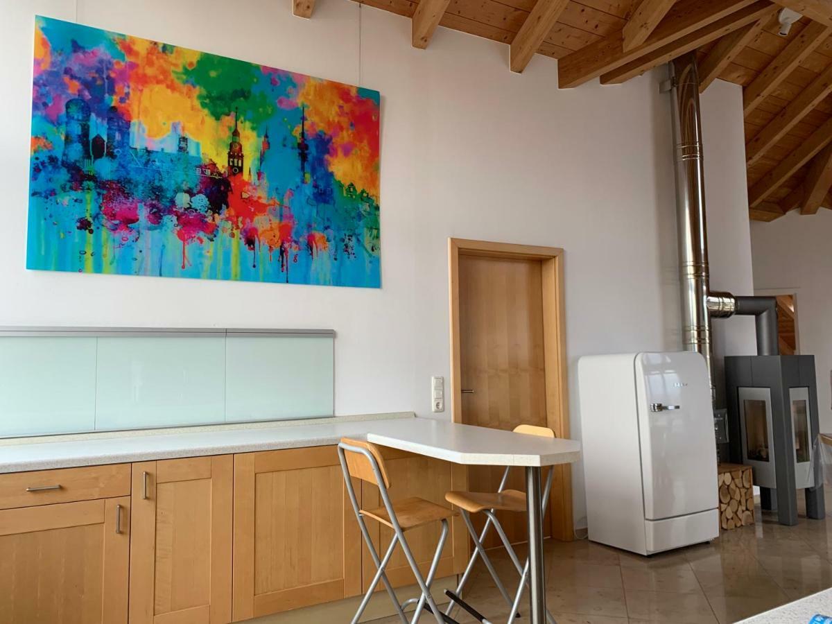 City Dachterassenwohnung Rosenheim Exteriör bild