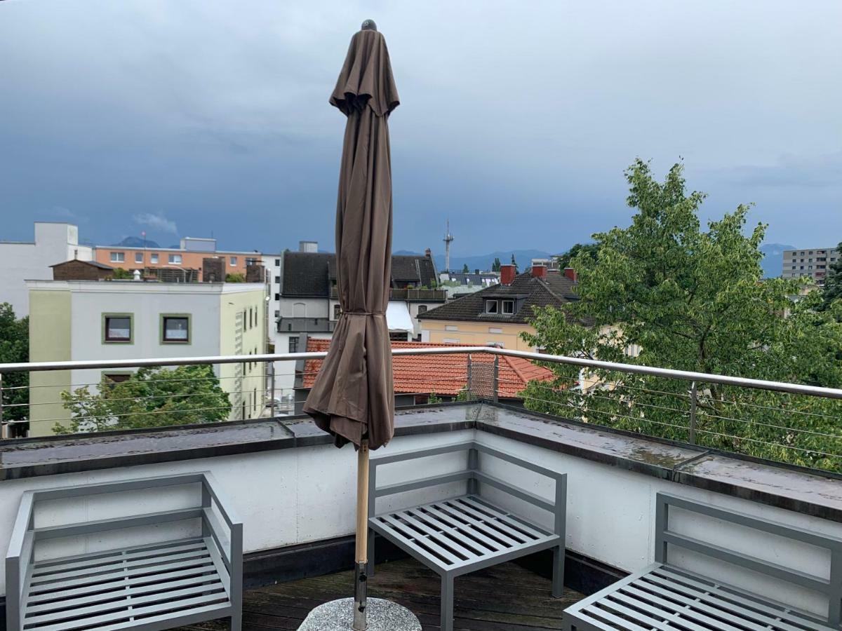 City Dachterassenwohnung Rosenheim Exteriör bild