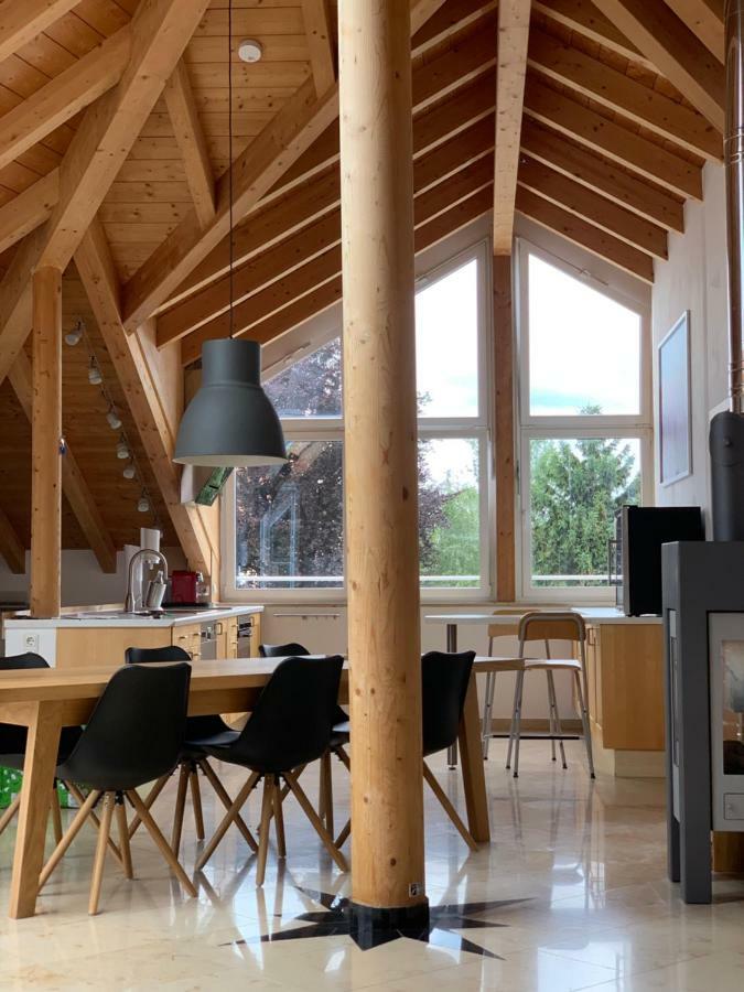 City Dachterassenwohnung Rosenheim Exteriör bild