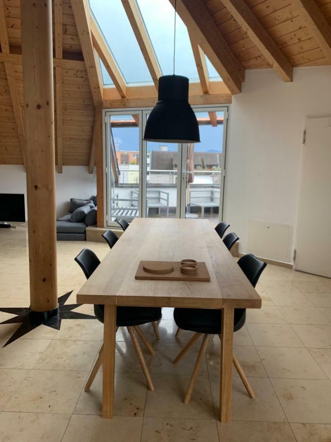 City Dachterassenwohnung Rosenheim Exteriör bild